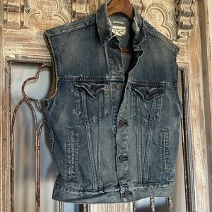Denim & Supply Ralph Lauren Relaxed Trucker Denim Vest